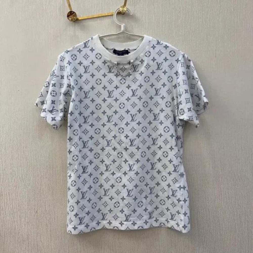 LOUIS VUITTON NEW Escale Printed T-Shirt